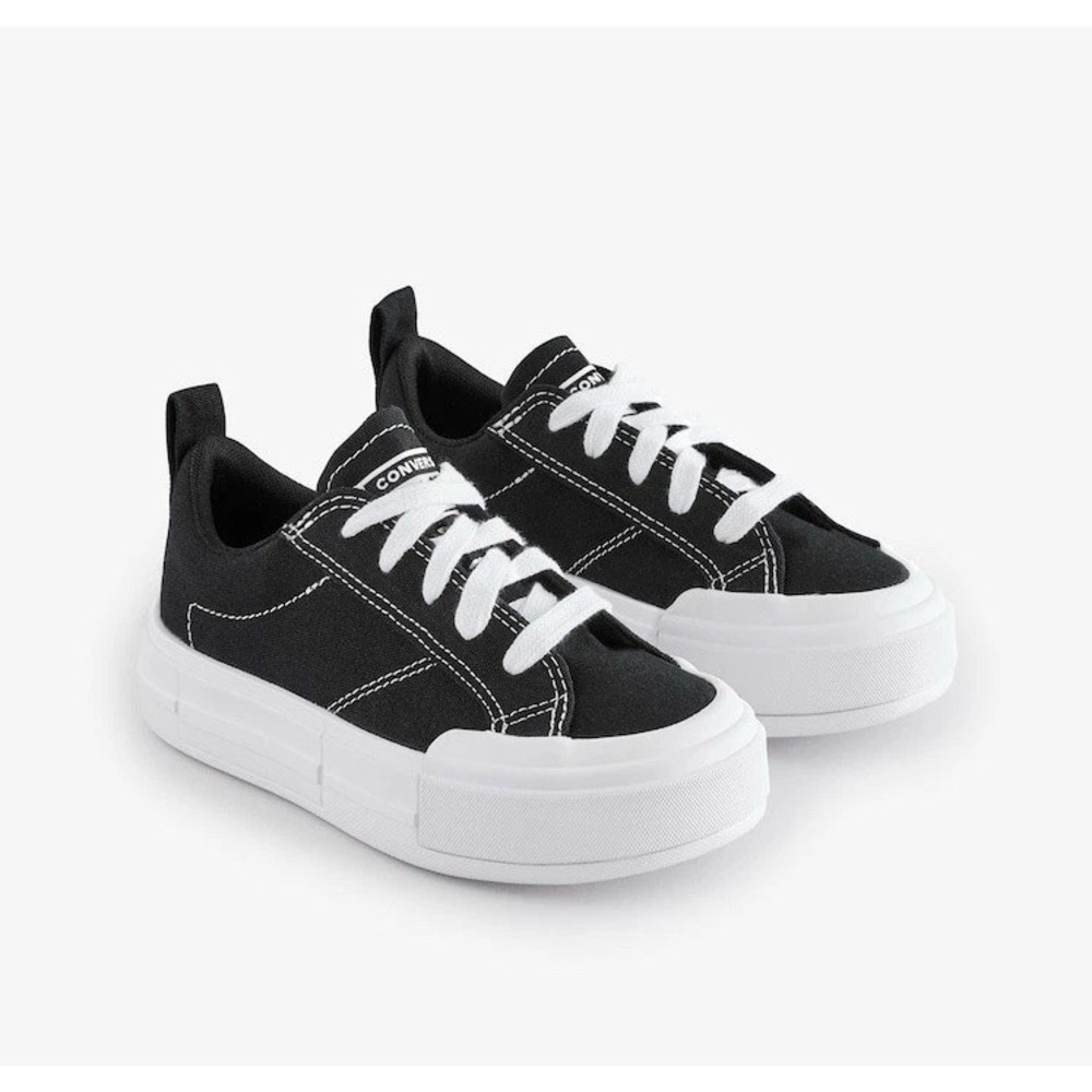 Converse Junior Kids Size 4‎ Chuck Taylor Cruise OX Black White A11448C
